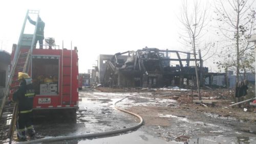 山东郓城众信实业有限公司五点二十左右发生爆