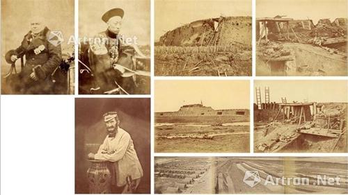 费利斯·比托 1860年作第二次鸦片战争中国相册(57张)蛋白照片
