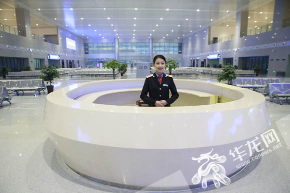 万州北站已为高铁开通做好准备。 首席记者 李文科 摄