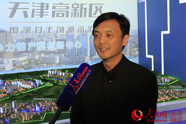 人民网天津频道专访亿美博科技有限公司总经理杨涛