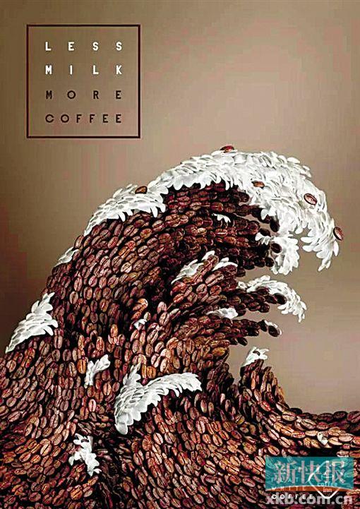 ■少一点牛奶,多一点咖啡。