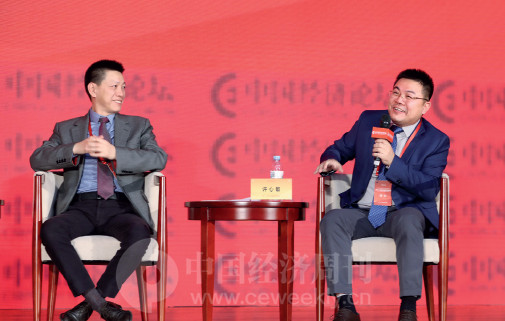 龙元建设集团副董事长、总裁赖朝晖与北京源