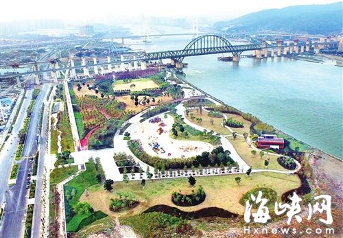 福州南江滨生态公园今日开放 元旦假期有了新
