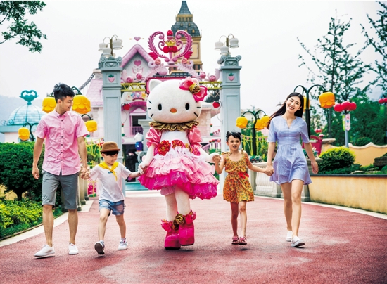 这是升级版的杭州Hello Kitty乐园