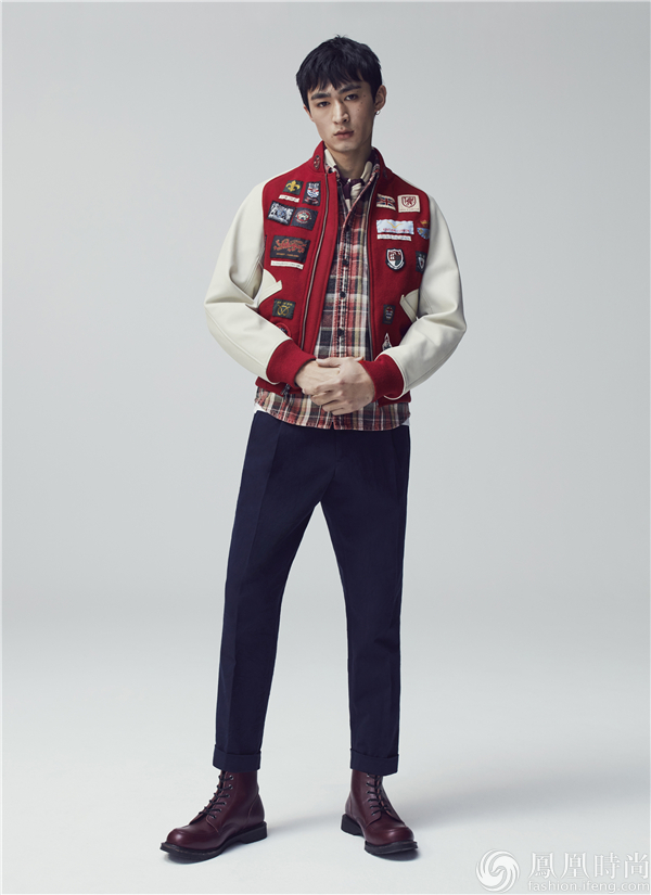 贝克汉姆和胡兵同框?Kent&Curwen最新系列发布!_凤凰时尚