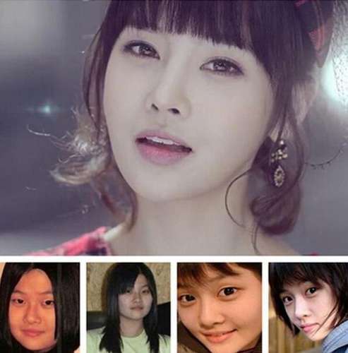她们是韩国人眼里整容最多的女星 前后差异大