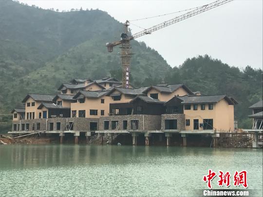 千峡湖生态旅游度假区。青田旅委提供