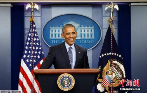 美国总统奥巴马举行任内最后一次记者会。