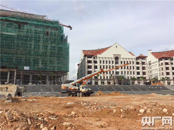 　　建设中的厦门大学马来西亚分校