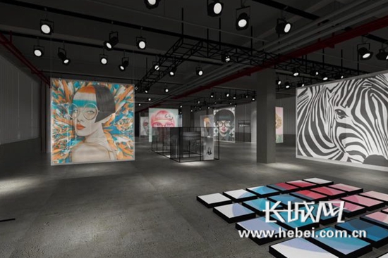 图为中关村时尚产业创新园(容城)示范基地设计图。 容城园供图。