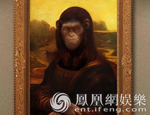 《猩球崛起3：终极之战》粉丝开脑洞 制猿类版油画