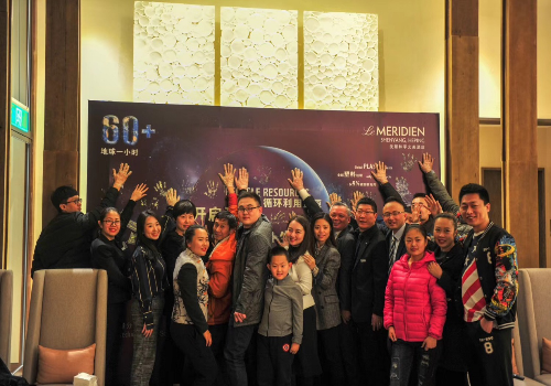 万豪国际集团东北区12家酒店地球一小时活动