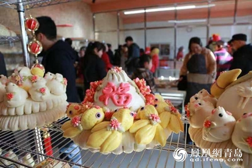 花饽饽的艺术“大观园”！胶东首家花饽饽文化博物馆开馆_青岛频道_凤凰网