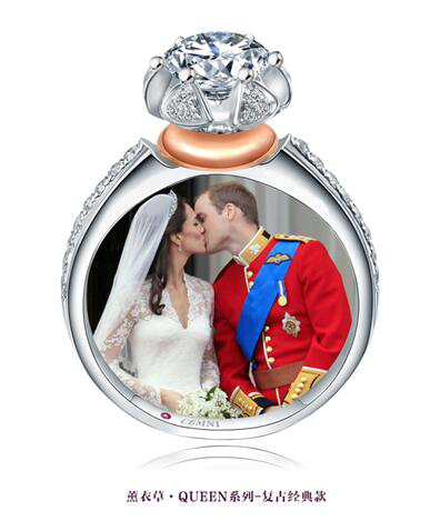 欧洲结婚钻石戒指设计创领品牌--钻石 婚戒 千