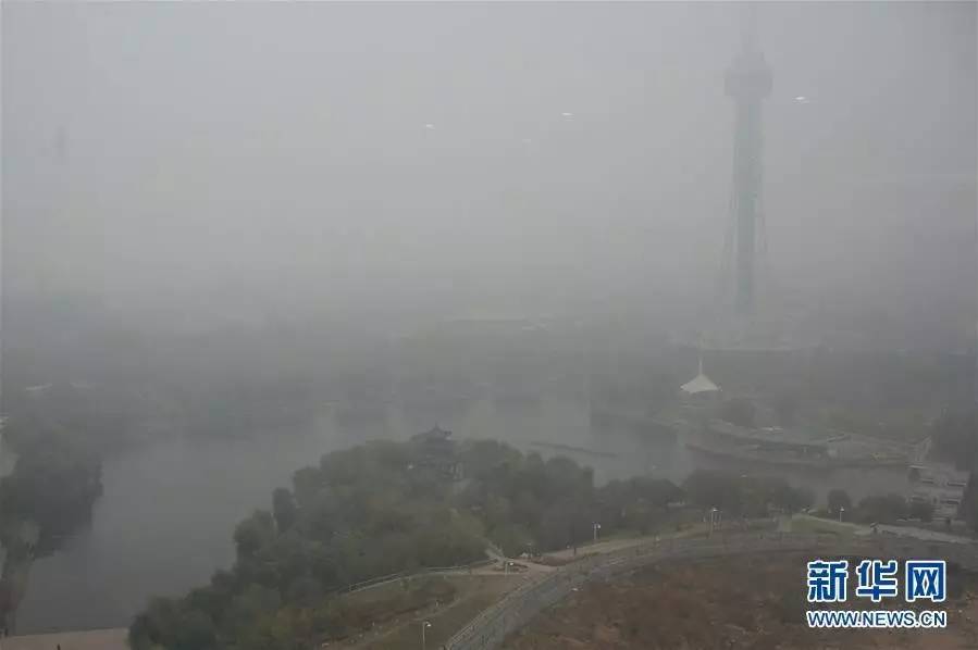 雾霾爆表却不预警，大庆哈尔滨干啥玩意儿