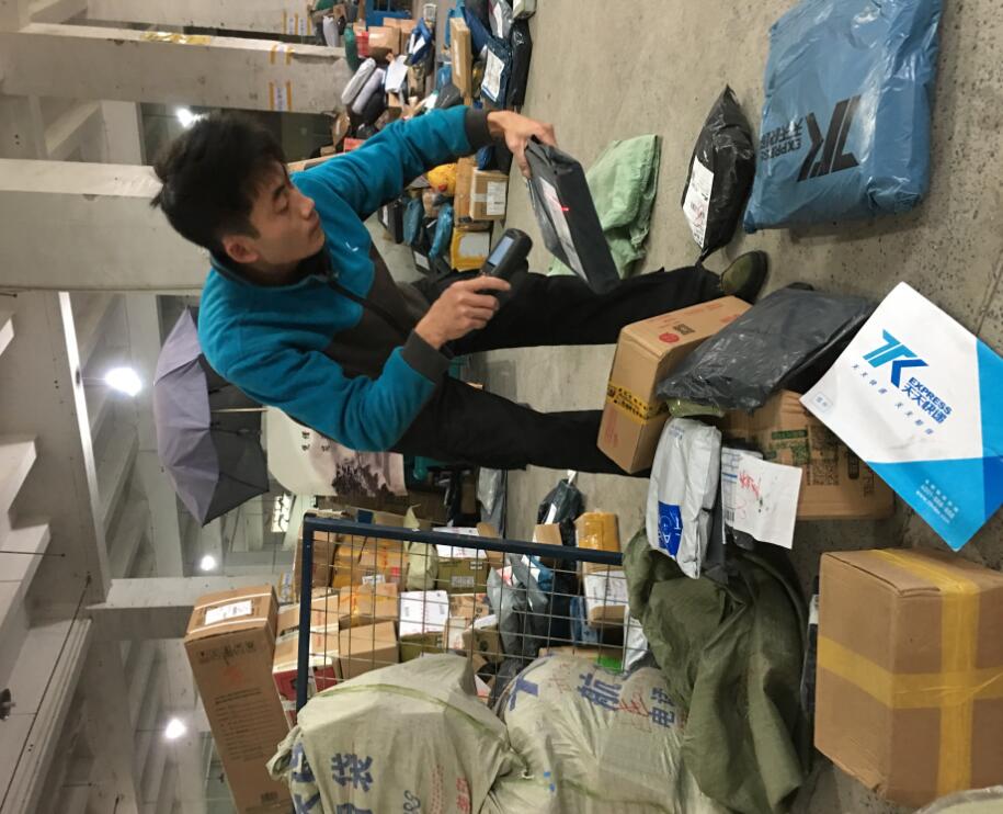 忙到停不下来--天天快递杭州武林网点徐景君_