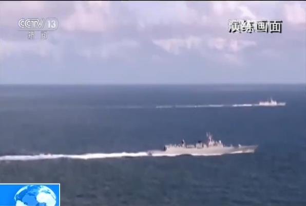 中国海军在南海攻防演练 重点打击敌水面舰艇