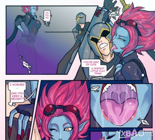 《LOL》寡妇大战小兵全彩本子