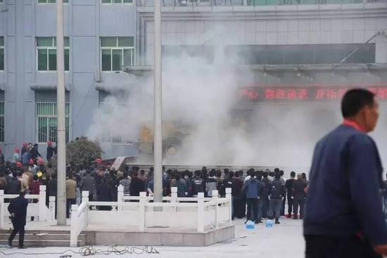 山水水泥承认“武打片”戏码：济南办公室遭非法占领