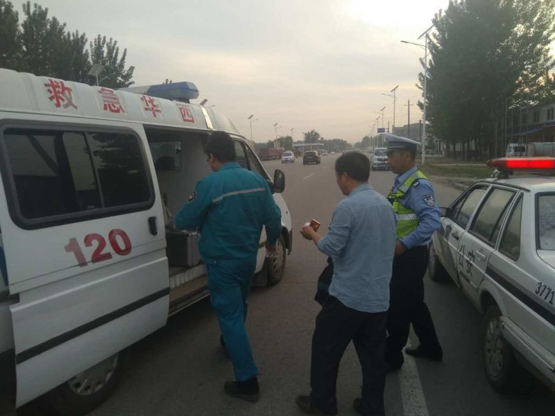 广高速周口扶沟段3车相撞 一位乘客眼睛出血受