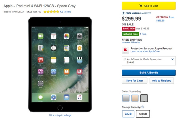 苹果真要放弃了？iPad mini 4大降价：可以买买买