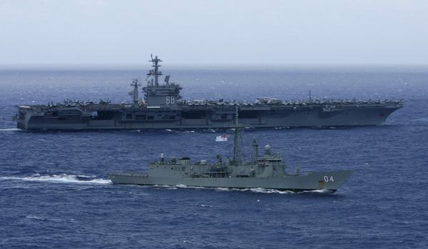 日媒：美国拟派第3艘航母赴西太平洋 应对朝鲜威胁