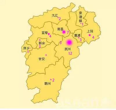 中国人口分布_江西省人口分布