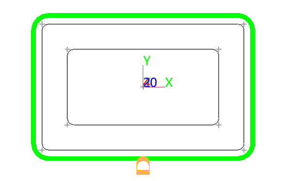 cad2007带角度的画法与圆相切画cad直线床的图片