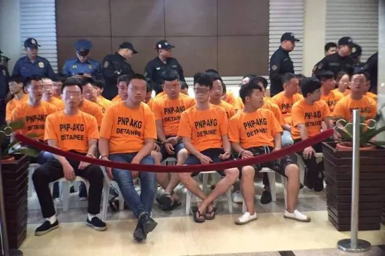 42中国人涉嫌菲赌场绑架被抓 30人无罪释放被遣返
