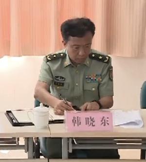 韩晓东少将已担任河北省军区政委