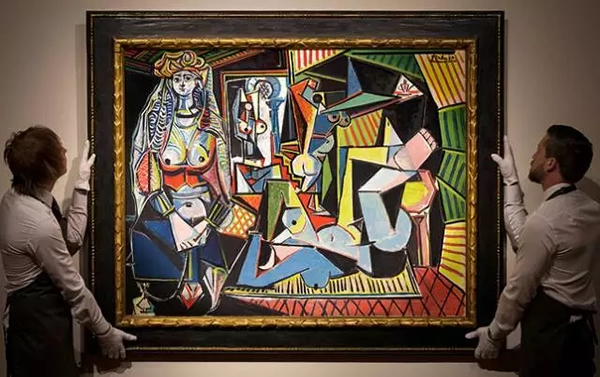 最高拍卖价艺术品毕加索《阿尔及尔女人——版本O》 1.79365亿美元