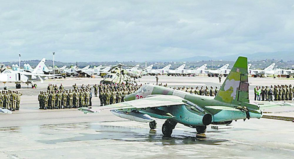 俄军承认驻叙空军基地遭炮击 但否认战机被毁