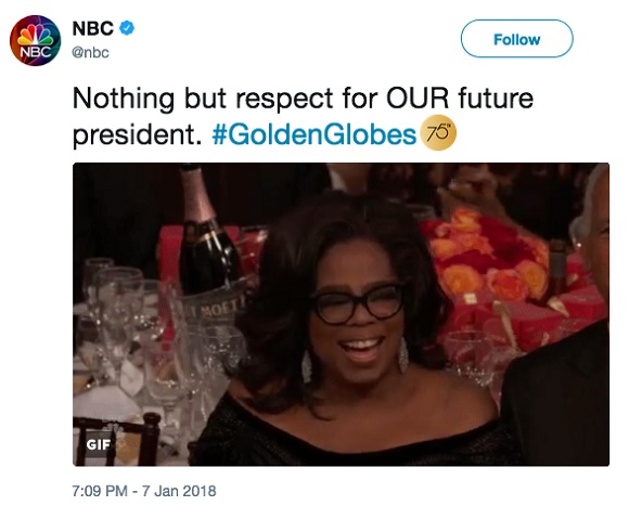 美国第一位女总统，会是“脱口秀女王”奥普拉吗？