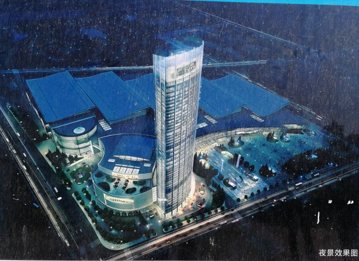 济南西部会展中心主体6月封顶,预计2019年底
