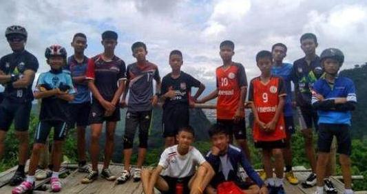 泰国少年足球队13人全部获救