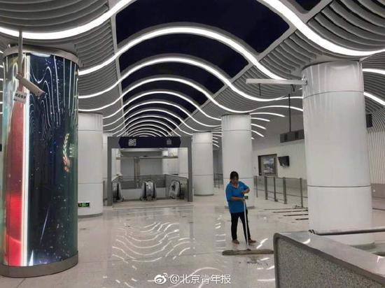 北京地铁8号线年底开通珠市口至瀛海站