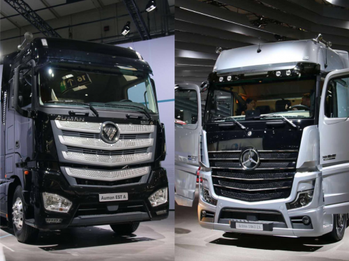 超级卡车闪耀汉诺威车展 欧曼EST A加速中国