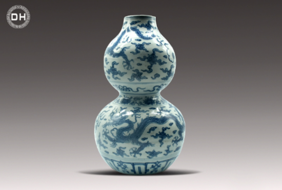 广州德鸿：青花龙纹葫芦瓶收藏价值高，钟先生寻买家_河南频道_凤凰网