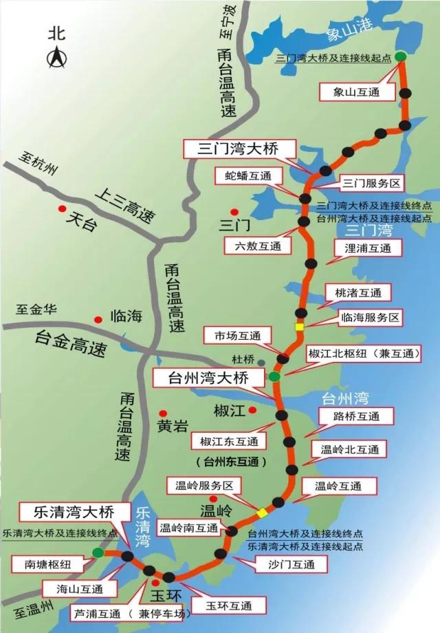 台州沿海高速路面全线完工基本具备通车条件