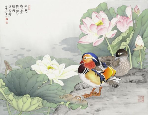 当代工笔画大家 张克齐
