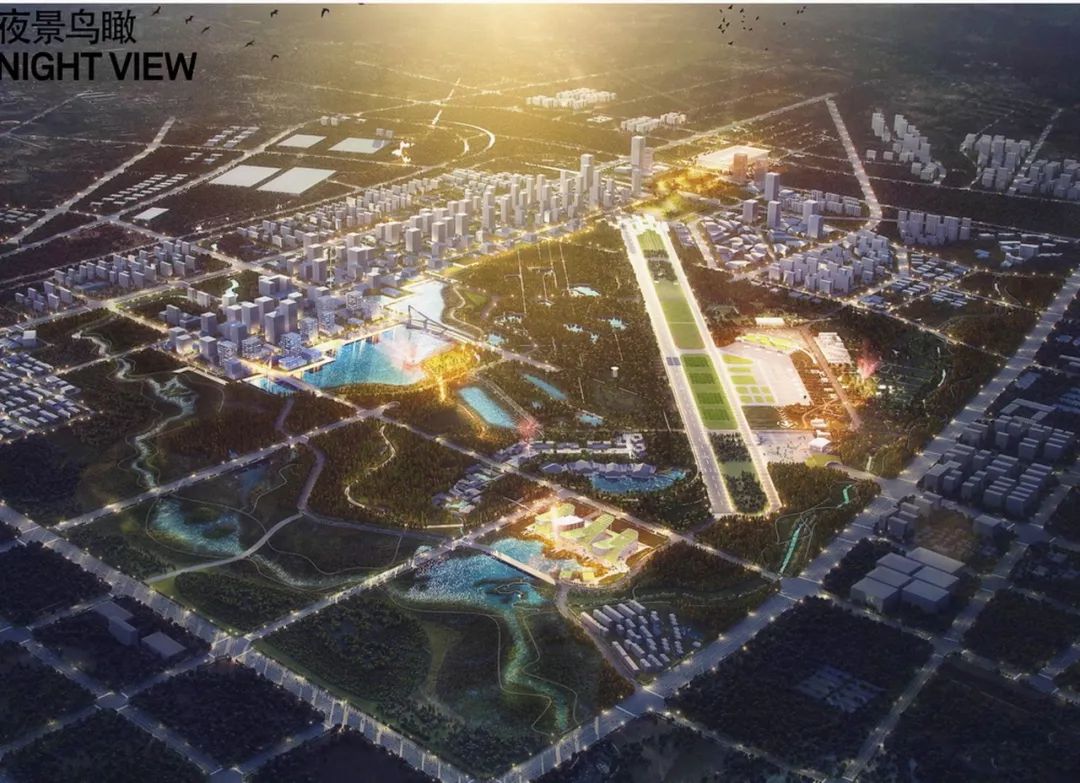 合肥规划3dmax 模型下载-光辉城市