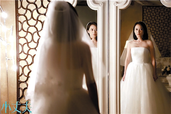 戲里已經穿夠了婚紗,俞飛鴻稱對婚禮沒有興趣