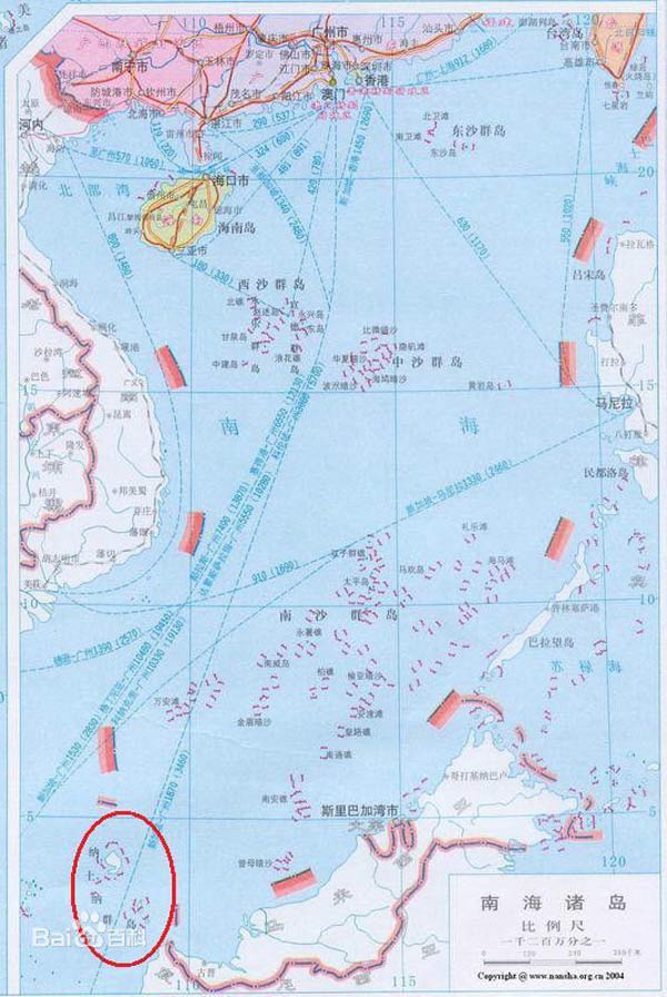 印尼海军在纳土纳群岛海域军演靠近中国南海图