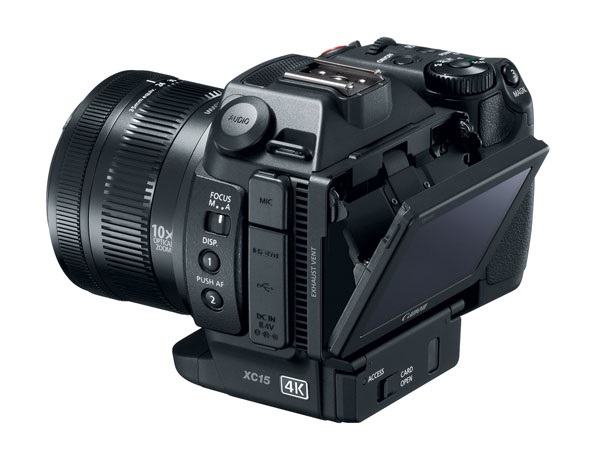 佳能发布专业XC15 4K录像机:售价3000美元