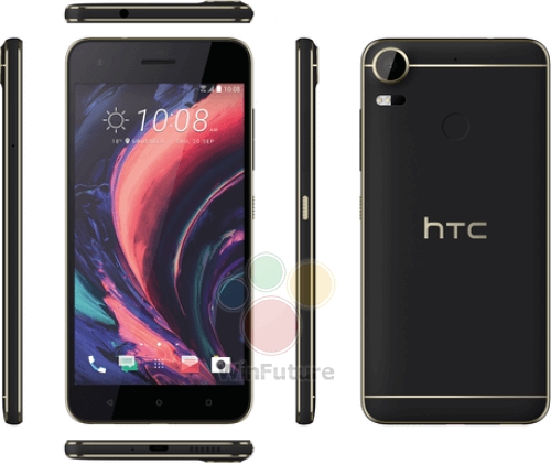 HTC Desire 10 Lifestyle渲染图曝光