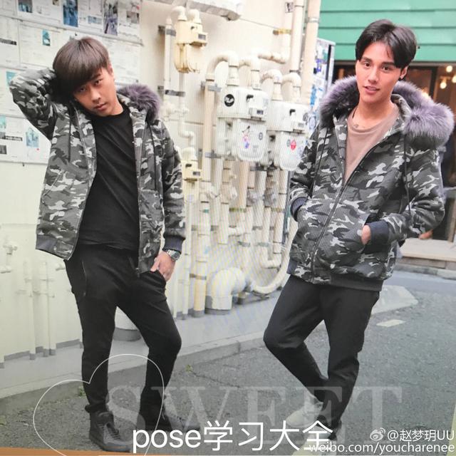 柚柚妹眼中的55开是第一男模 实力大秀真爱