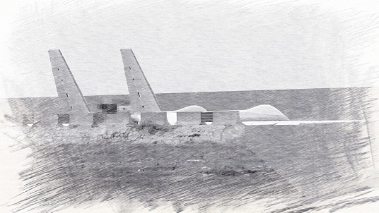 　　最新曝光的国产新型无人机照片