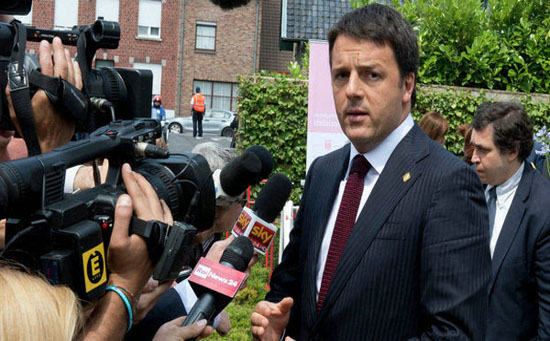 意大利宪改公投在即 伦齐作最后拉票