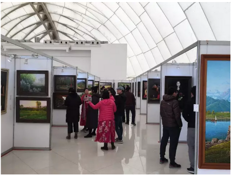 惟美无界.文化盛宴--当代朝鲜油画精品巡展在宁