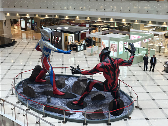 童年英雄奥特曼登陆南京路精品百货再创商旅文新焦点